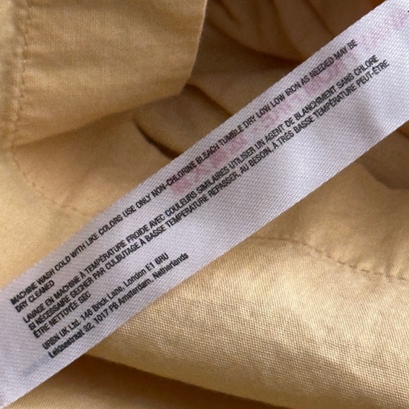 Free People paper bag pull on shorts, women’s size large. Has pockets- cotton - Picture 8 of 14